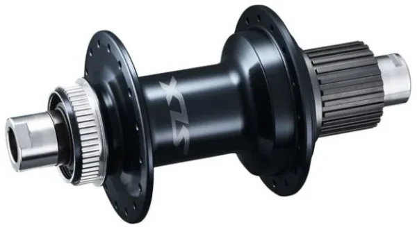230d6bdc51292b36b7741a7a5764b651-convert.webp Втулка задня Shimano SLX FH-M7110 142?12 мм вісь 32H