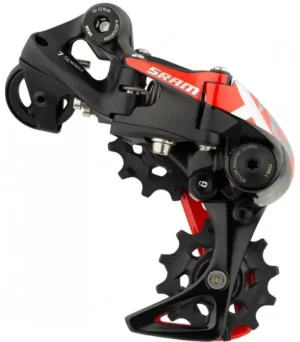Перемикач задній SRAM X01 DH TYPE 3.0 Short Cage 7 швидкостей, red
