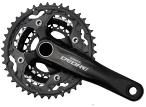 Шатуни Shimano FC-M590 DEORE, 175мм, 42/32/24, 10шв, чорн ОЕМ