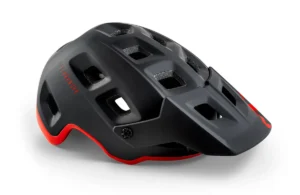Шолом MET Terranova Black Red | Matt Glossy
