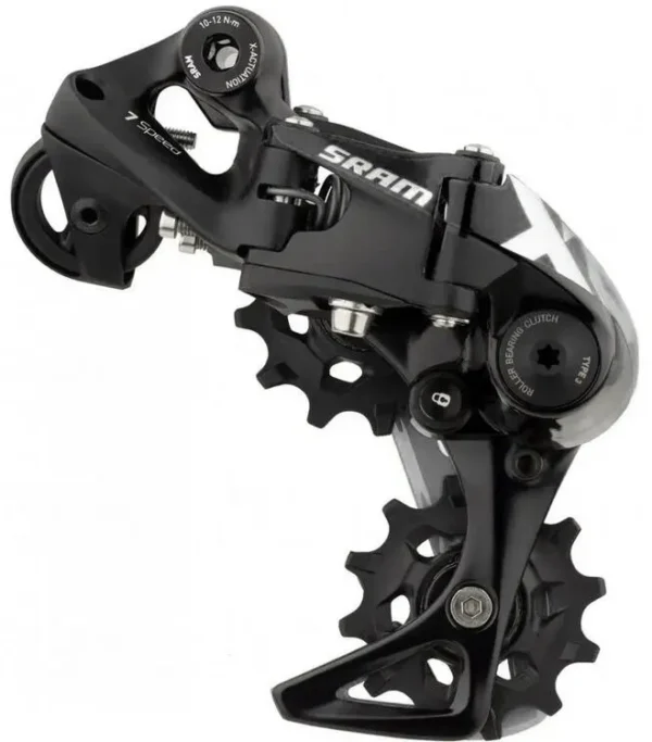Перемикач задній SRAM X01 DH TYPE 3.0 Short Cage 7 швидкостей, black