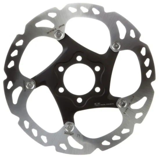 Ротор Shimano SM-RT86S 160мм, ICE TECH, монтаж 6 болтів