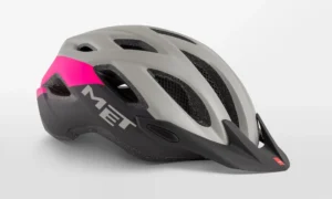Шолом MET Crossover Gray Pink | Matt