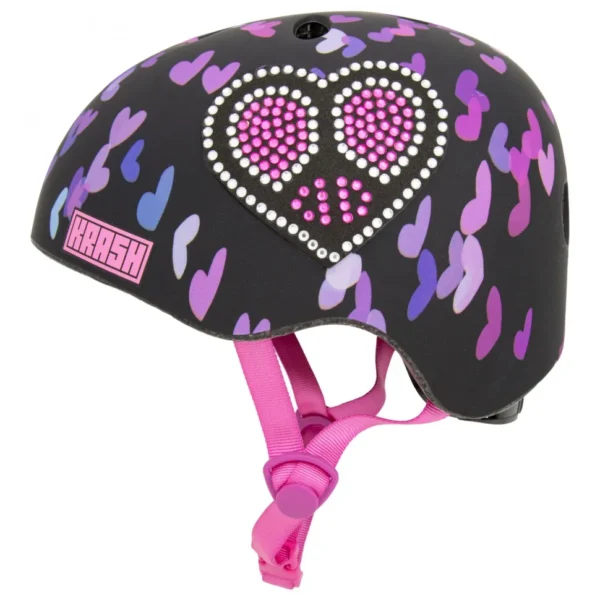 8480a972b6d45ddd56ca32b2a9834fa2-convert.webp Шолом C-Preme Krash Bokeh Bling чорний і серця