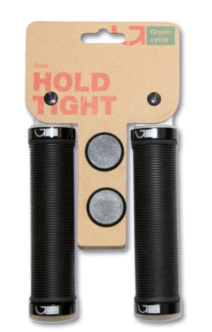 Гріпси Green Cycle GC-G211 130mm чорний з двома чорними замками