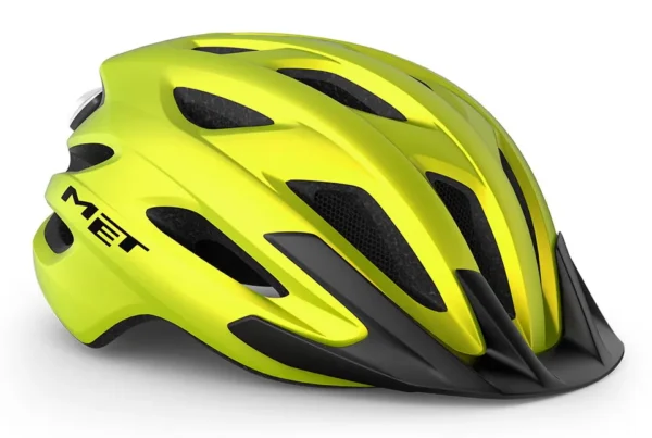 Шолом MET CROSSOVER yellow metallic matt