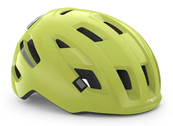 Шолом MET E-MOB lime glossy