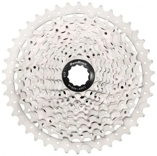 Касета 10-k 11-42T SUN RACE MTB MS3 metallic / silver