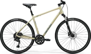 Велосипед 28" Merida CROSSWAY 300 (2024) silk champagne