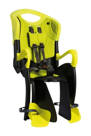 Сидіння задн. Bellelli Tiger Standart B-fix до 22кг, чорно-салатова з салатовой підкладкою (HI Vision)