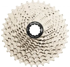 Касета 10-k 11-36T SUN RACE MS1 MTB, сталевий павук, metallic silver