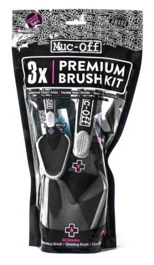 Набір щіток Muc-Off 3x Premium Brush Set