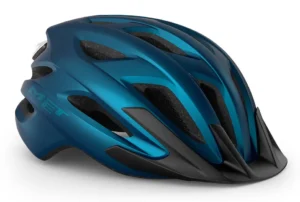 Шолом MET CROSSOVER blue metallic matt